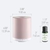 Ellia Elements Essential Oil Diffuser - Voyage Ultrasonic Aroma Diffuser,