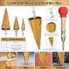 LAMPTOP 26-Pack Woodworking Tools and Accessories Including Countersink Drill Bits,
