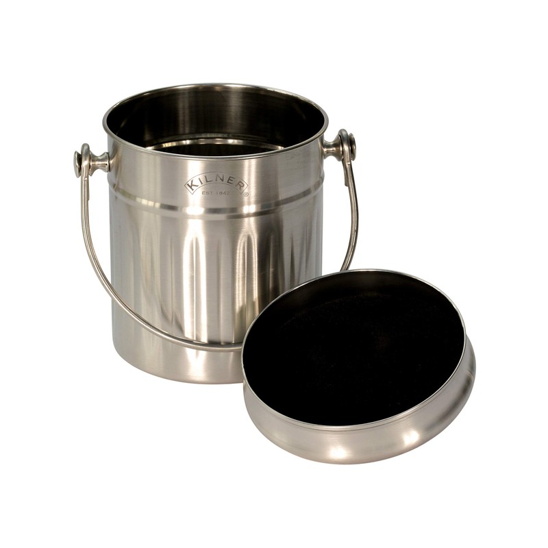 Kilner 2 Litre Stainless Steel Kitchen Composter