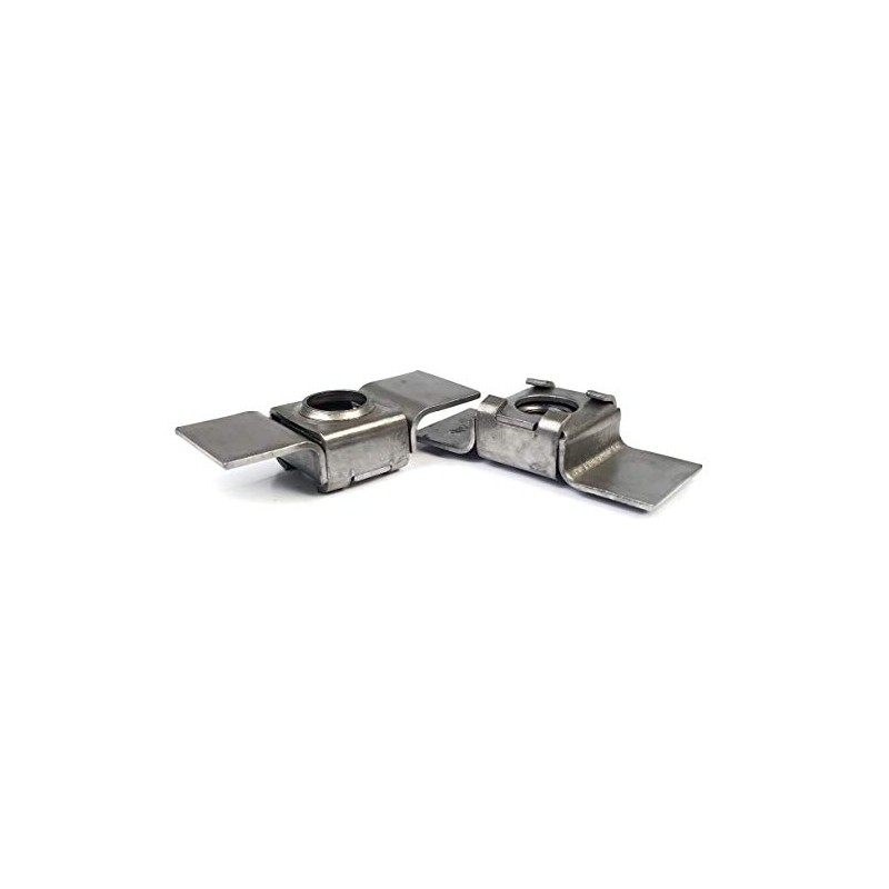 Retainer Weld Nuts - Plain Steel 3/8"-16 QTY 25