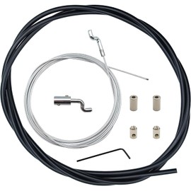 YGQ 2m Universal Throttle Cable Repair KIT for Motorcycle Lawn Mower Control Adjustable Z Bend Cabel End Mini Bike Go Kart DIY