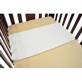 American Baby Company Waterproof Quilted Sheet Saver Changing Pad Liner Made with Organic Cotton Top Layer, 28" x 14"