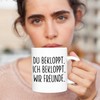 Trendation - Beste Freunde Tasse Geschenk Beste Freundin Freund Kaffeetasse
