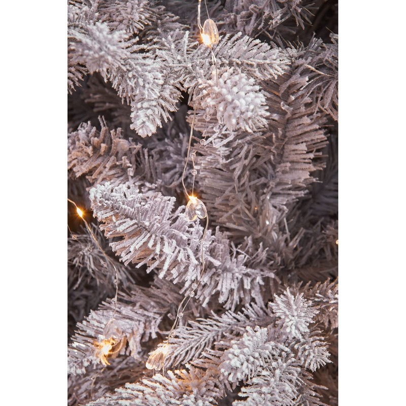 WeRChristmas Heart Copper Wire Garland Light String, 3 m -