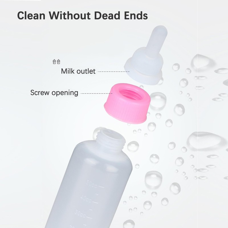 Cozioz 12-Piece Pet Feeding Bottle Kit: Essential Kitten and Puppy