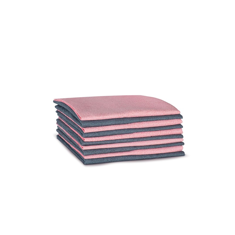 Vileda Actifibre Soft Universal, Set of 10 Microfibre Cloths, Streak-Free
