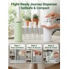 4 in 1 Travel Dispenser Bottle Set, Leakproof TSA Travel