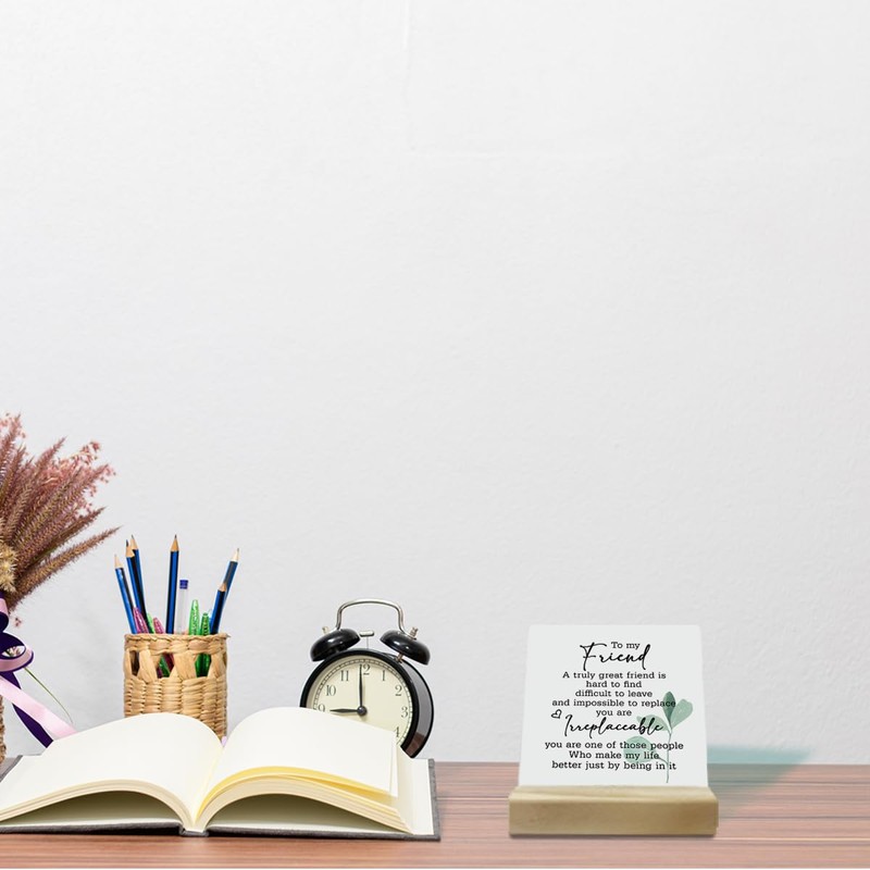 True Frienship Gifts Wood Plaque, A Truely Great Friend is