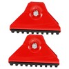 WOONEKY 2pcs Ladder Foot Protector Pads Flexible Cushion Covers for