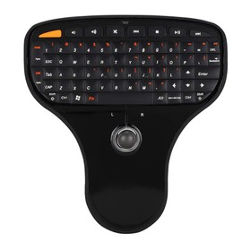 N5901 with Trackball, 2.4G Connection Trackball with Full QWERTY Ultra Lightweight Compatible with