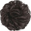 FESHFEN Messy Bun Hair Piece - Elastic Wavy Curly Hair