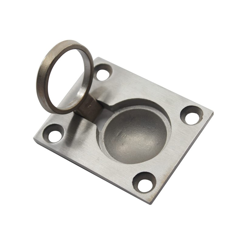 Zerniple 304 Stainless Steel Flush Ring Pull Handle Hidden Handle