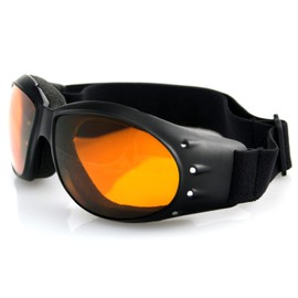 Bobster ® Cruiser, Matte Black Frame, Amber Lens