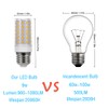 OMTO Refrigerator Bulb KEI D34L Fridge Light Bulb Replacement,Waterproof Replacement