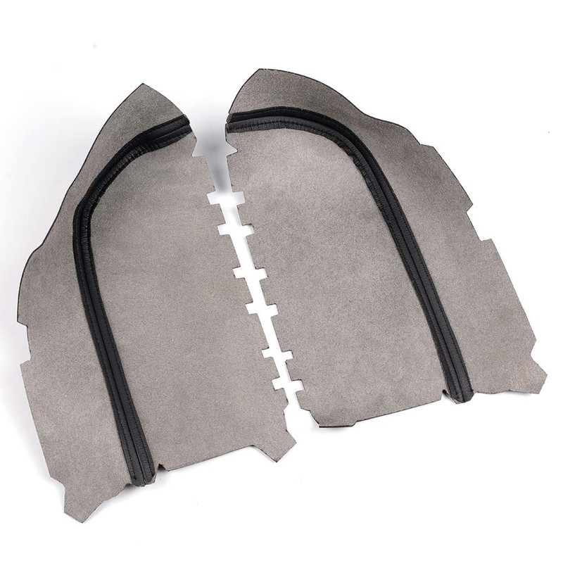 G-PLUS Black Leather Front Door Panel Center Consoles Armrest Cover