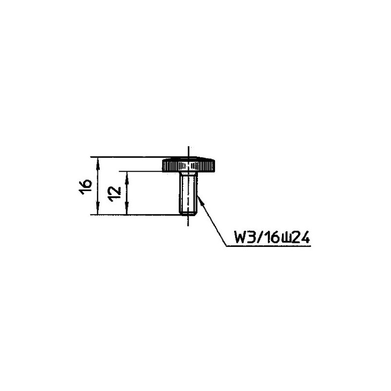 SANEI PR41A-B Screw for Triangular Handle of Faucet, Color Screws,