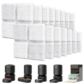 15 Pack Pet Food Desiccant Bags for Petlibro Automatic Cat dog Feeders, Keep Pet Food Dry and Fresh, for Model PLAF001, PLAF101, PLAF005, PLAF006, PLAF103, PLAF203