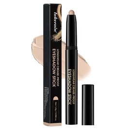 Eyeshadow Stick Waterproof, Cream to Powder Long Lasting Eye Shadow Stick Buildable& Blendable,Shimmer Matte Crayon Eyeshadows Pencil Eyes Highlighter Eyeliner Sticks Makeup,Vegan & Cruelty-Free-03