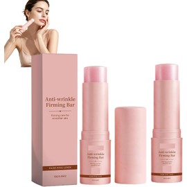 Colágeno Rosa Plumping Crema Hidratante Multiefecto, Antiarrugas (2PCS) Crema hidratante rostro,labios cuello.Suaviza líneas expresión. Hidratación suave.Efecto lifting reafirmante.Deja piel suave.