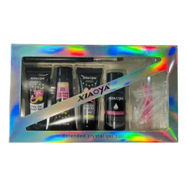 Xiaoya Set Decoracion Uñas Acrilicas Polygel Kit Polygel  Xiaoya