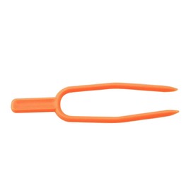 PZRT 60pcs Stolon Fixing Clips Plant Clips Garden Tool Stolons Accessory Strawberry Fork Farming Clip Plant Support, Orange