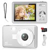 Digital Camera 1080P FHD 44MP with 2.4" LCD Screen, Compact