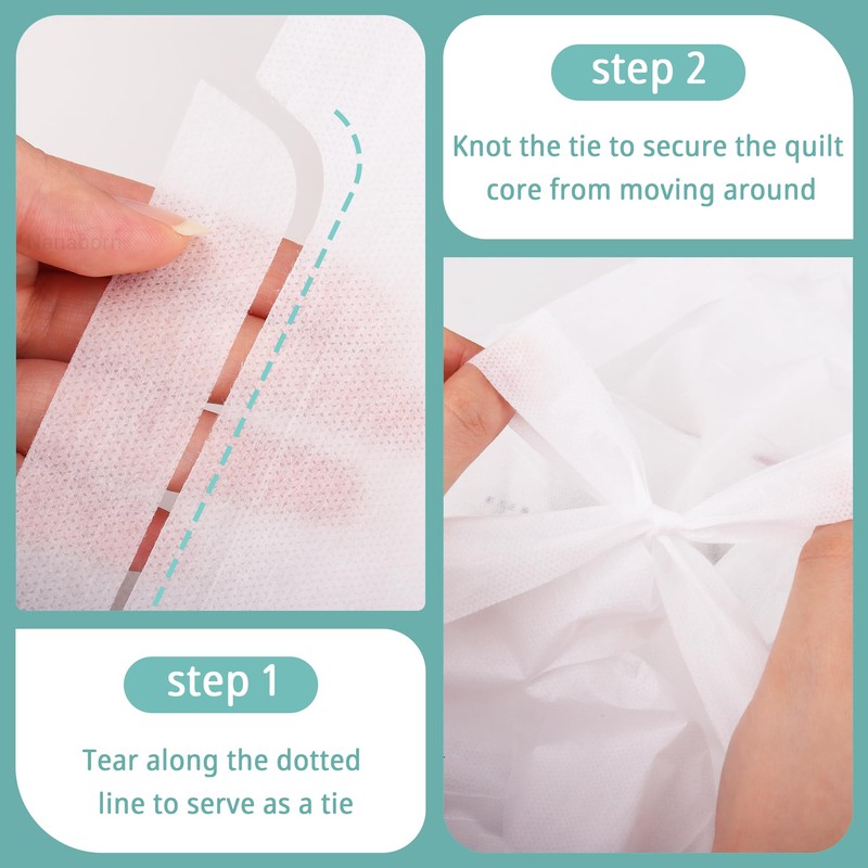 Nanaborn Disposable Bed Sheets and Pillowcases for Travel Hotel Portable