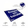 Sosenco Einfahrt bitte freihalten Sign - 15 x 20 cm