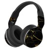 MightySkins Skin Compatible with Skullcandy Hesh 2 Wireless Headphones - Black Gold Marble | Protective, Durable, and Unique Vinyl wrap Cover | Easy to Apply, Remove | Made in The USA