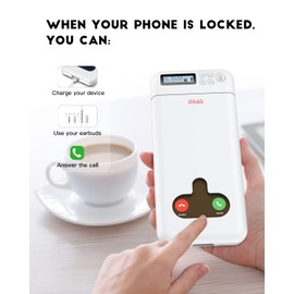 iDiskk Time Locking Container, Dependent on Smartphones, Digital Detox, Time Smartphone Lock Box, For Smartphones, Abstinence Box, Game Addiction Countermeasure, Fitness, Self Control, Health