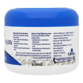 Crema Grisi Concha Nacar 110 Gr                                                                                                                       