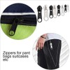 Zipper Repair Kit Zipper Replacement 85 Pieces with Zipper Install