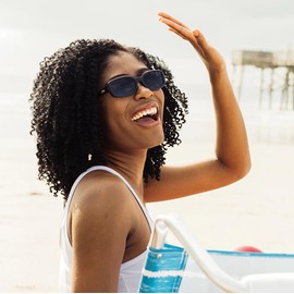 Rheos Tupelo Floating Polarized Sunglasses | 100% UV Protection | Boating & Fishing | Water Sport | Anti-Glare | Mens & Womens (Mauve | Gradient)