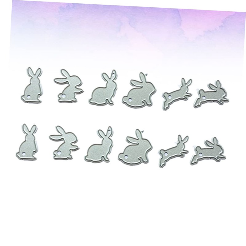 VILLFUL 2 Set Mini Rabbit Carbon Steel Cutting Dies for