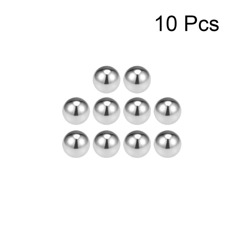 sourcing map 11mm Bearing Balls 304 Stainless Steel G100 Precision