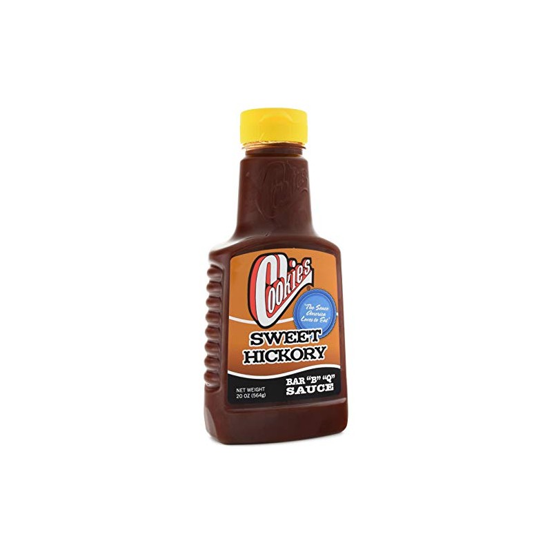 Cookies Sweet Hickory BBQ Sauce, 20 Ounce