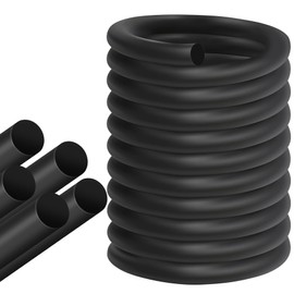 ToLanbbt Backer Rod EPDM Rubber 1" Diameter x 20' Length Caulk Saver Door Window Weather Stripping Seal for Concrete Filling Joints and Gaps (Black)