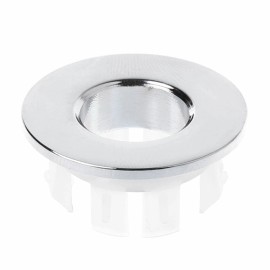 Unbranded Silver Overflow Cover Vintage Bronze Brass Bathroom Basin Faucet Sink Cover Cap^