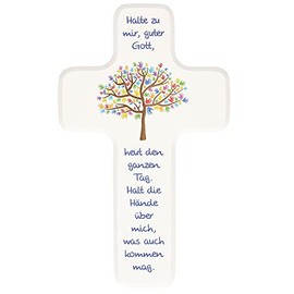 Butzon & Bercker 330363 Children's Wooden Cross Tree of Life