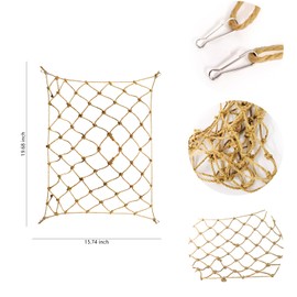 Bohue Bird Climbing Rope Net Hamster Training Net With Hooks Birds Toys Parrot Toys Set Hammock Net Cotton Rope Climbing Net Hanging Bed Toy Pet Toys