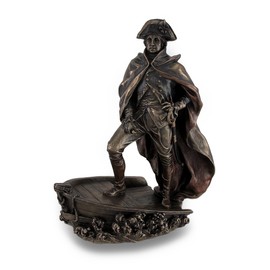 Zeckos Bronze Finish George Washington Delaware Crossing Statue