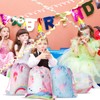 Xuniea 12 Pcs Unicorn Party Favor Bags Rainbow Drawstring Bag