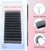 Xiwieya 4D W Shape Eyelash Extension Natural Soft Volume 0.07mm