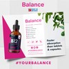 Balance Vitamin B12 Liquid Drops - High Strength 3000mcg -