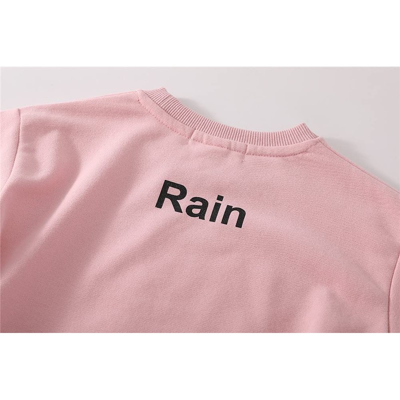 Mud Kingdom Smock - Vestido tipo sudadera para niña, Azul
