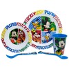 STOR Set Stoviglie per Bambini Topolino - Bicchiere Piatto Ciotola