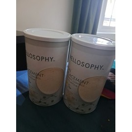 2 x Repuesto de comida Oriflame Wellosophy para control de peso. Sabor vainilla.