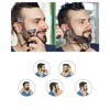 Plantilla de estilismo de barba para hombres para hombres de