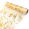 Ohanniewa Gold Table Runner 11 inch x 32 Feet Glitter
