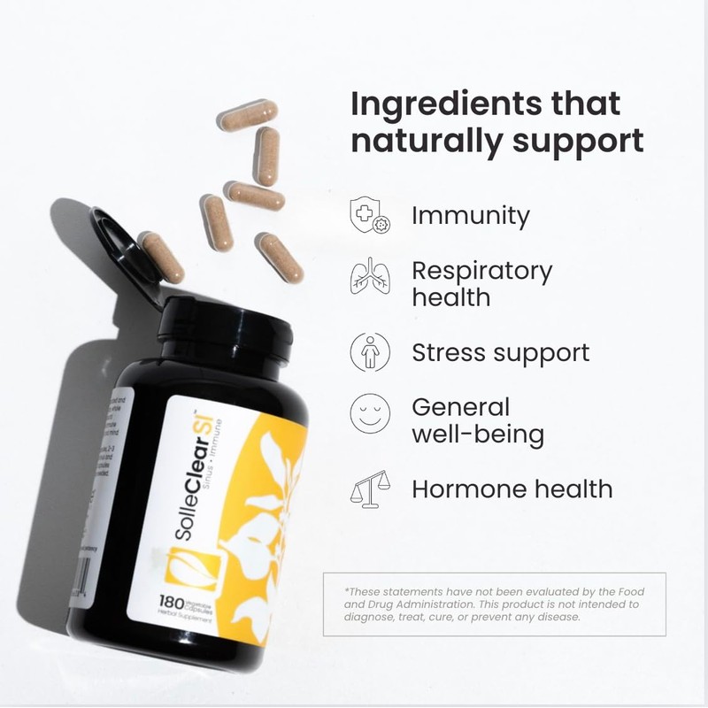 SolleClear SI - 90 Capsules - Solle Naturals